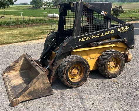 newholland lx 665 skid steer attachments|used new holland lx665 for sale.